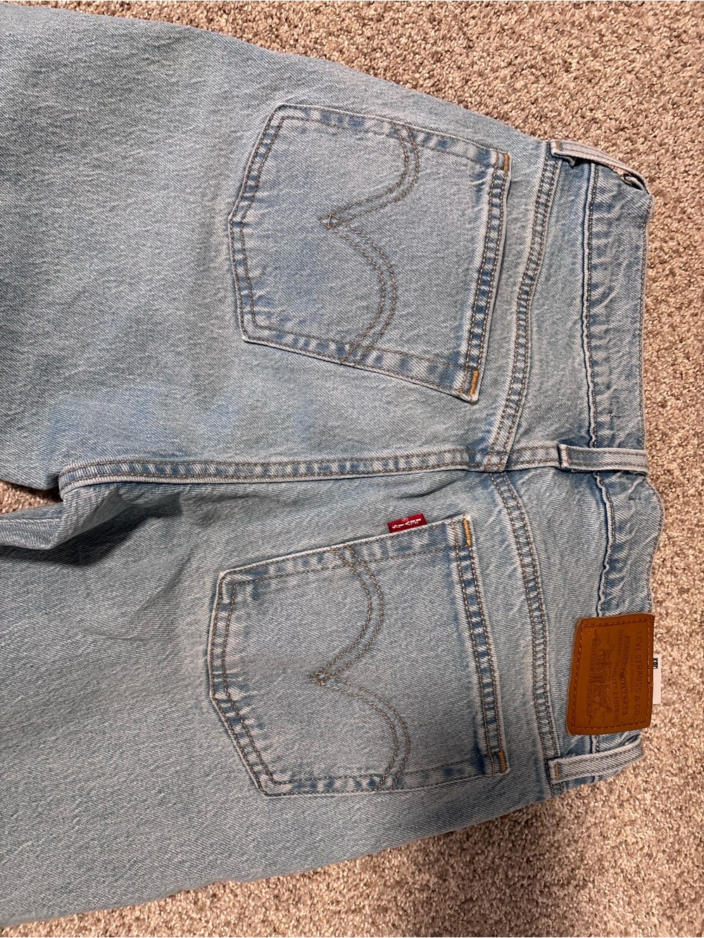 Levi’s Wedgie Bootcut Light Blue Women's Jeans 28x34 - Picture 8 of 8